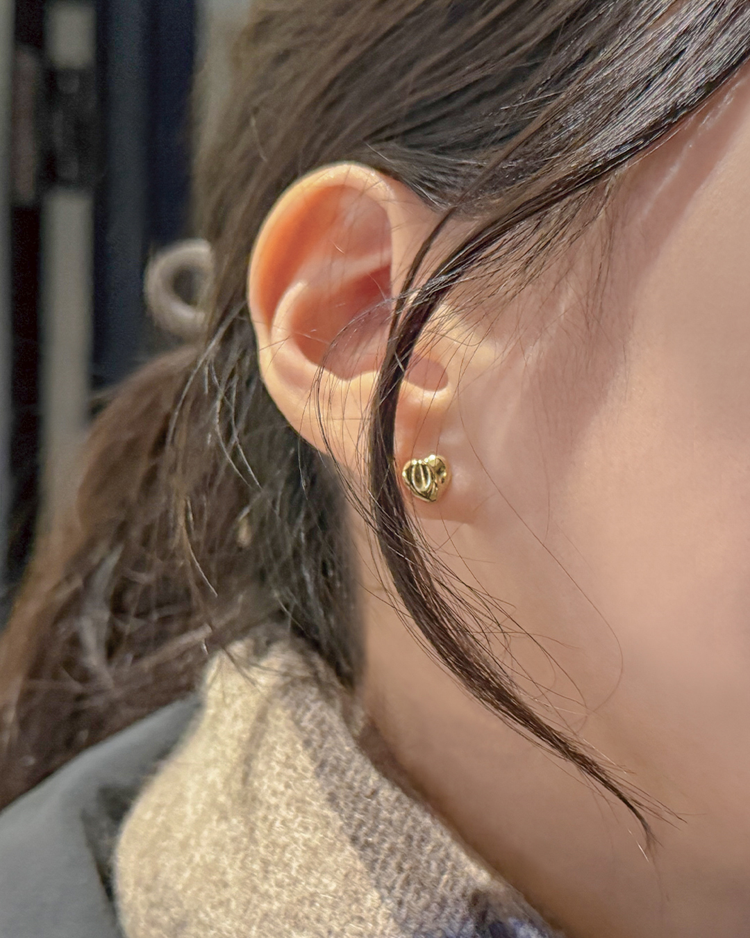 Piega Heart Earrings