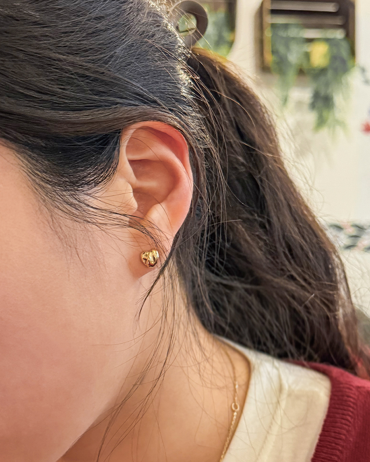 Piega Heart Earrings